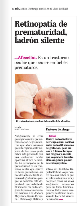 Retinopatía de la Premturidad. El Día