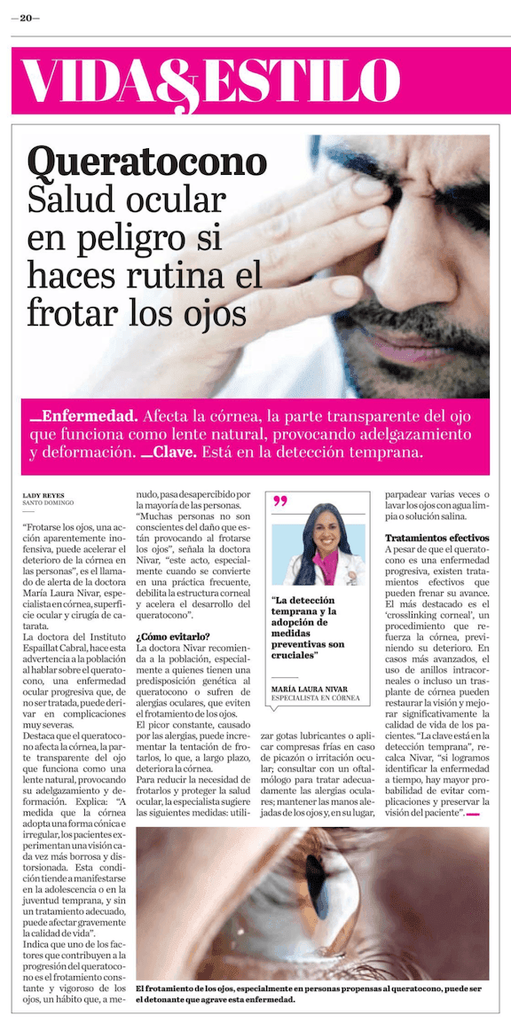 Salud ocular en peligro si haces rutina el frotar los ojos