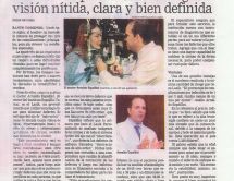 Leer noticia sobre:  25 de Enero 2005 
  Periódico Listín Diario. Instituto Espaillat Cabral asegura visión nítida, clara y bien definida 