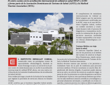 Leer noticia sobre:  08 de Febrero 2024 
 Compromiso inquebrantable con el turismo médico en RD. Country Report 2023-24 