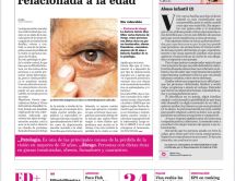 Leer noticia sobre:  14 de Marzo 2024 
 Degeneración macular relacionada a la edad. Periódico El Día 