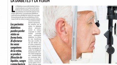En Sociedad Magazine. Diabetes and Visi&oacute;n 