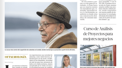 Tecnolog&iacute;a m&aacute;s avanzada para la cirug&iacute;a de cataratas. Peri&oacute;dico List&iacute;n Diario
