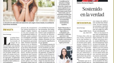 Toxina botul&iacute;nica para una piel rejuvenecida. Peri&oacute;dico List&iacute;n Diario