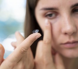 &Uacute;lceras por lentes de contacto