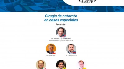 Webinar  cirug&iacute;a de catarata en casos especiales