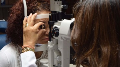 Operativo para detecci&oacute;n de Glaucoma realizado en el Instituto Espaillat Cabral el s&aacute;bado 24 de marzo.
