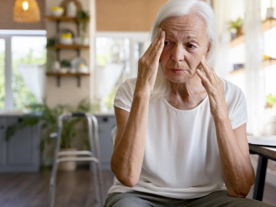 Retinal detachment due to blow to the eye